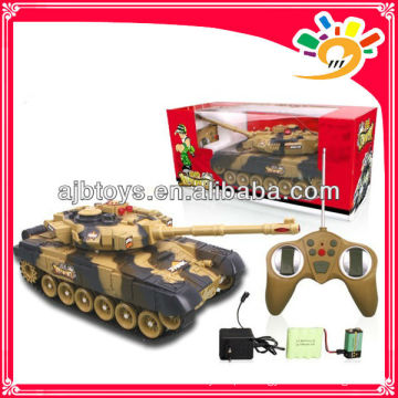 Novo Tanque Brinquedo 8CH RC Tanque Com Luz E Música